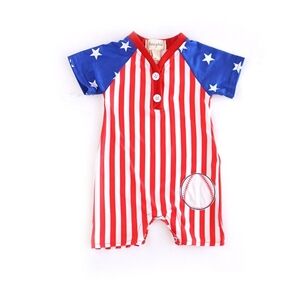 Baseball romper